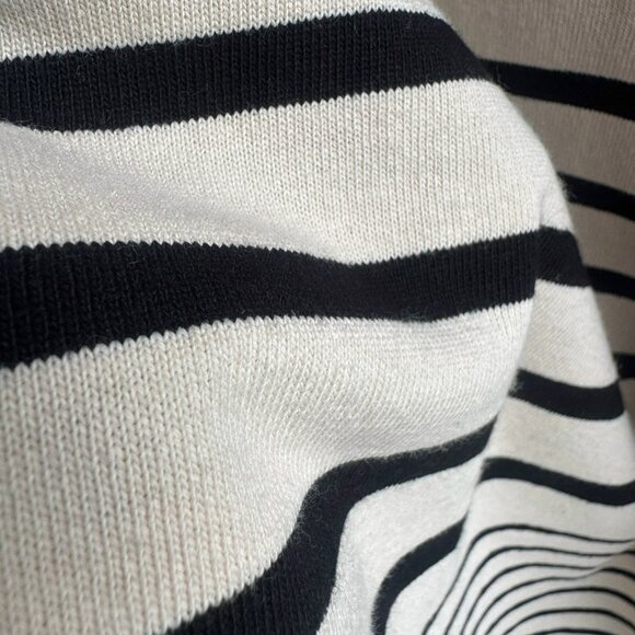 Norse Projects Black and Cream Striped Jersey - Picture 6 of 7